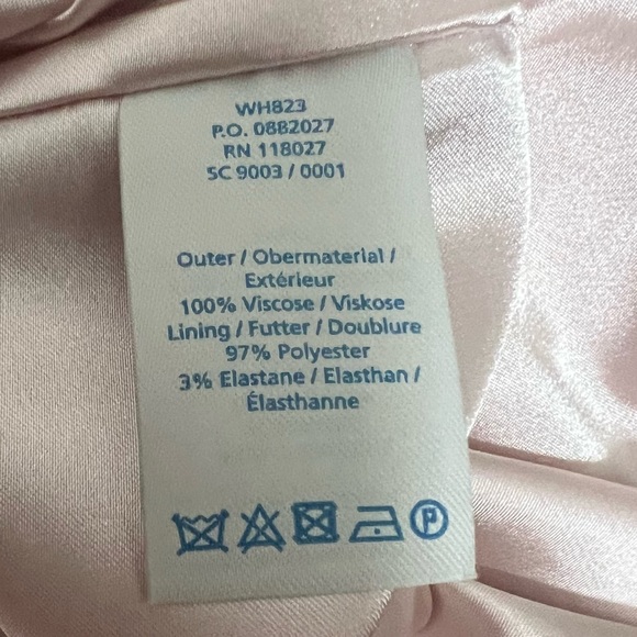 Boden Pink Floral Garden Party Swishy Dress Size 4 Petite - Picture 11 of 15